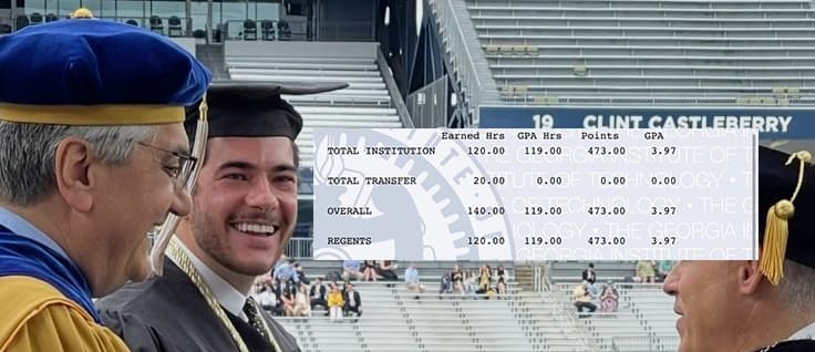 I've gotten one B in my entire life